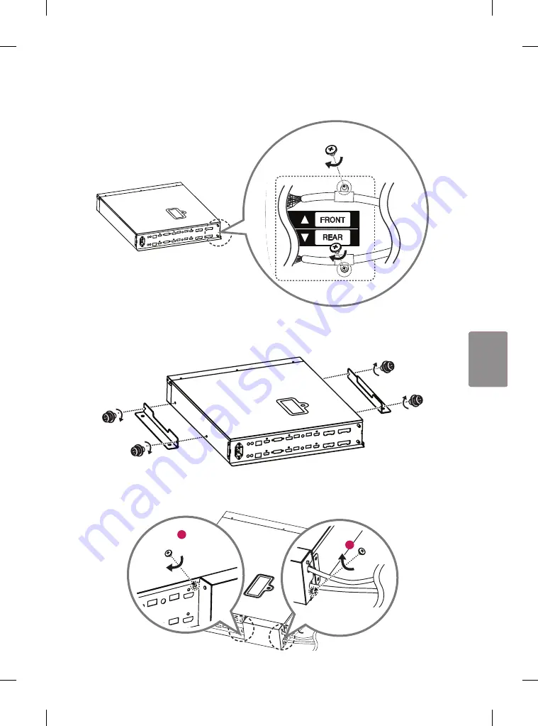 LG 55EH5C Easy Setup Manual Download Page 63