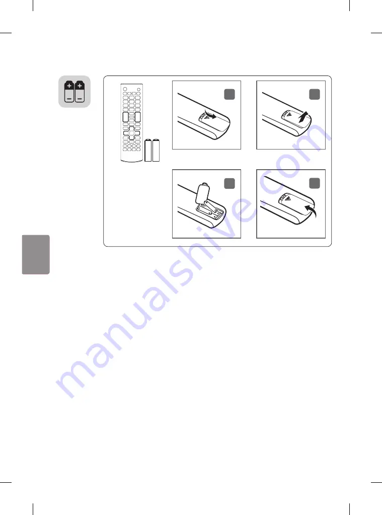 LG 55EH5C Easy Setup Manual Download Page 68