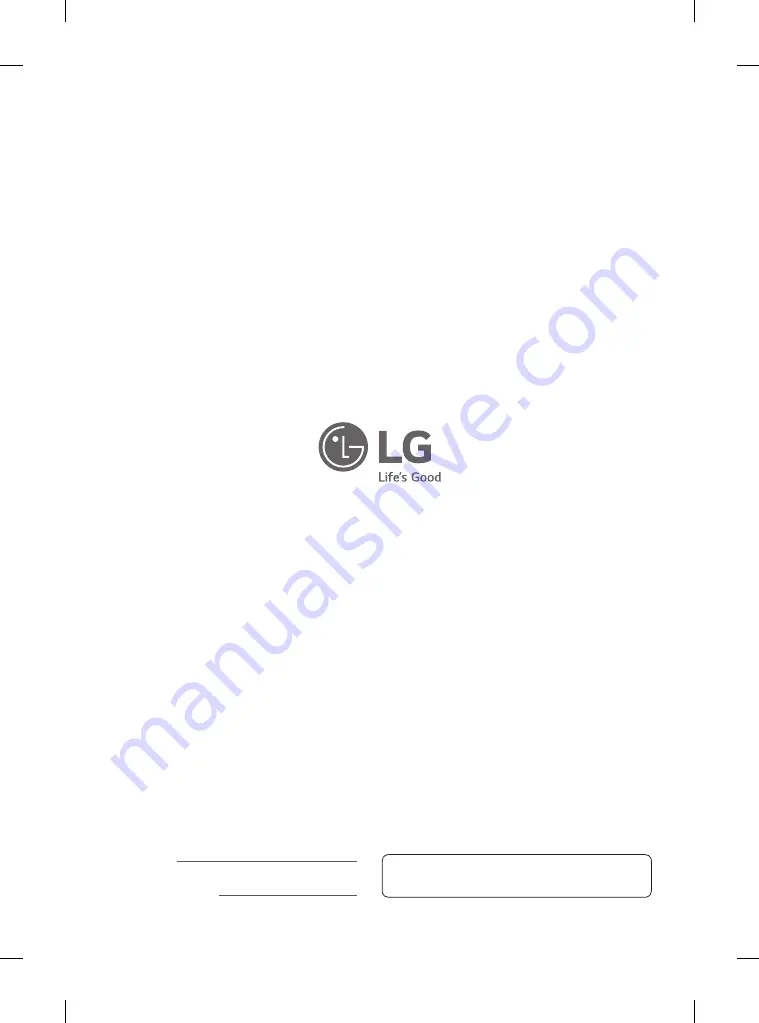 LG 55EH5C Easy Setup Manual Download Page 84