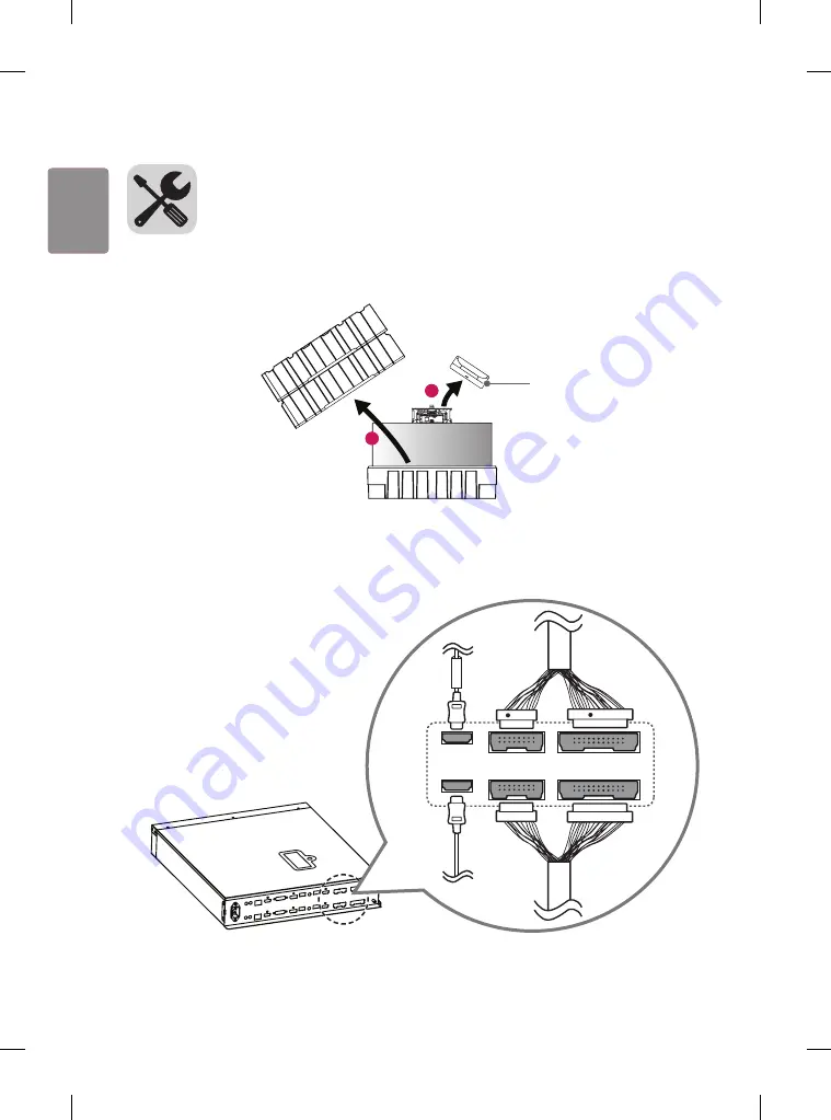 LG 55EH5C Easy Setup Manual Download Page 132