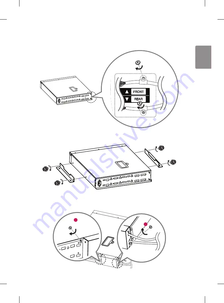 LG 55EH5C Easy Setup Manual Download Page 133