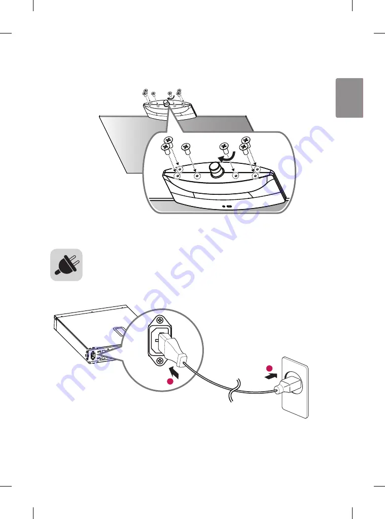 LG 55EH5C Easy Setup Manual Download Page 137