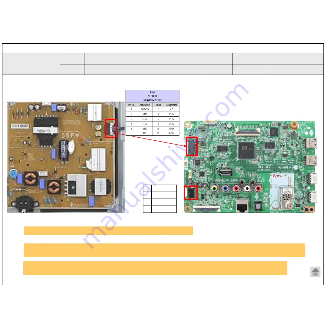 LG 55LJ55 Series Service Manual Download Page 50