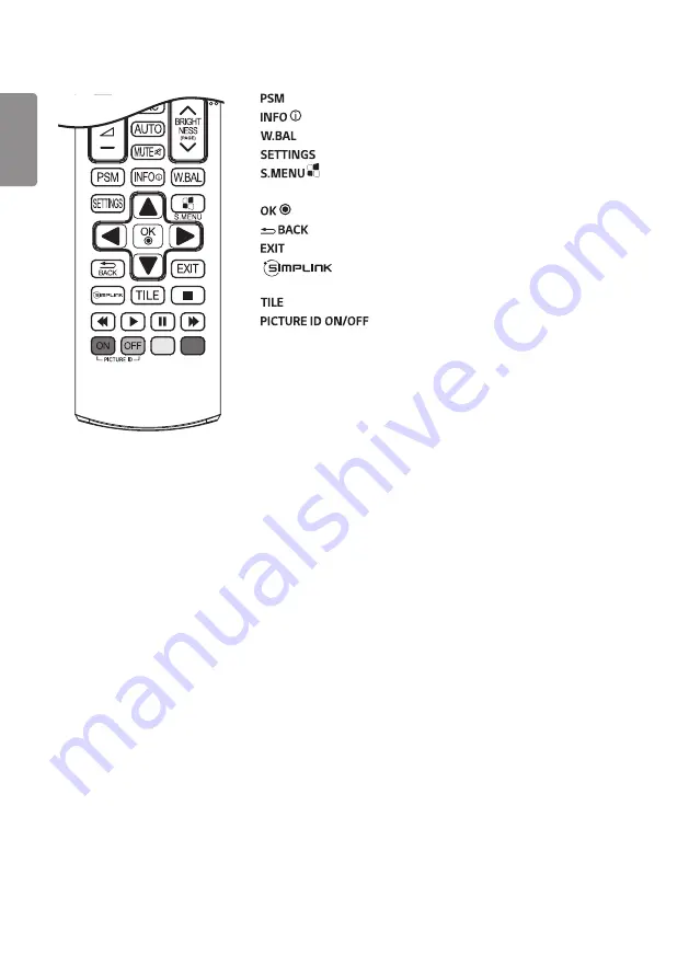 LG 55LV75D Owner'S Manual Download Page 20