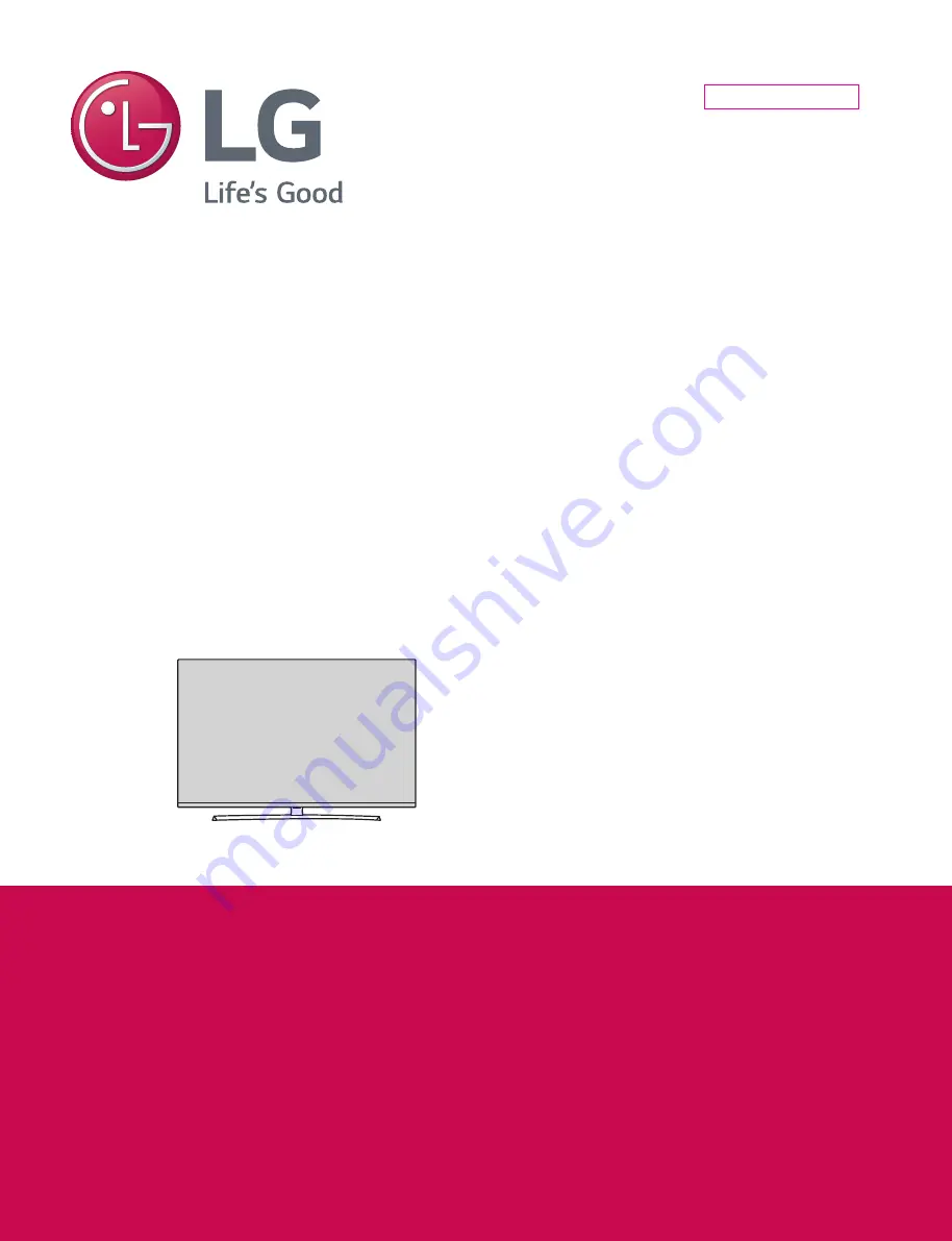 LG 55UH7650 Service Manual Download Page 1