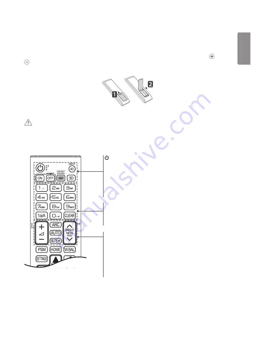 LG 65EE5PC Owner'S Manual Download Page 13