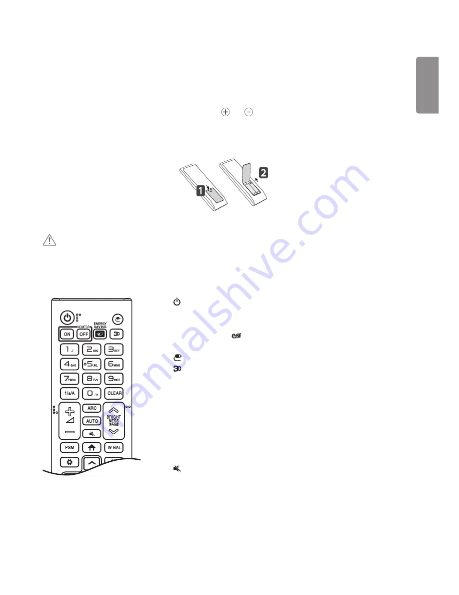 LG 65EV5C-2 Owner'S Manual Download Page 17