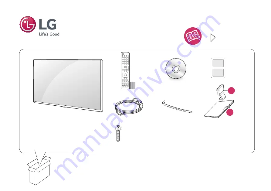 LG 65LW73 Series Owner'S Manual Download Page 1