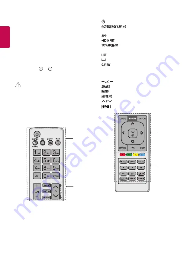 LG 65LW73 Series Скачать руководство пользователя страница 23