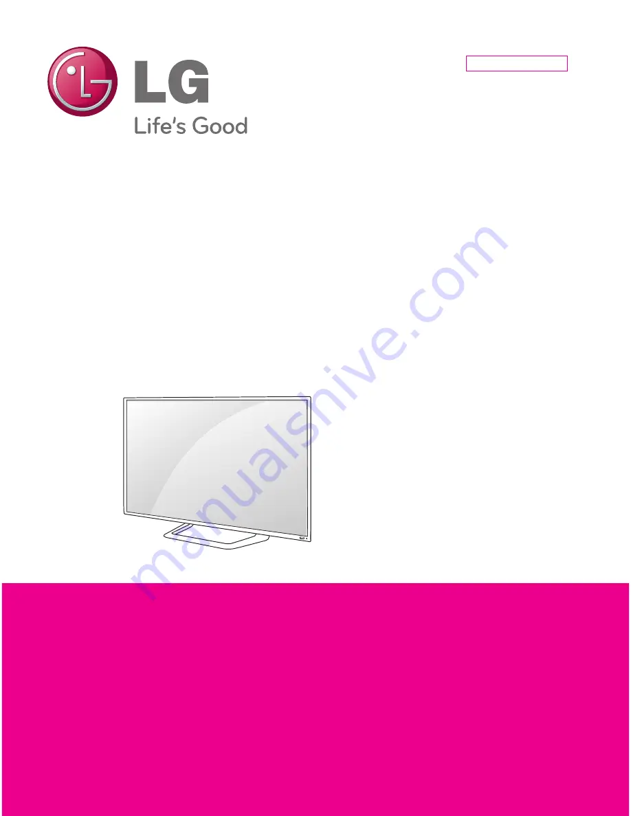 LG 84LM9600 Service Manual Download Page 1