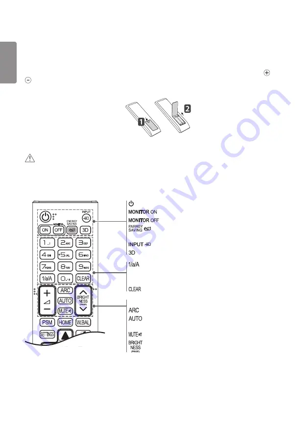 LG 84WS70BD Owner'S Manual Download Page 20