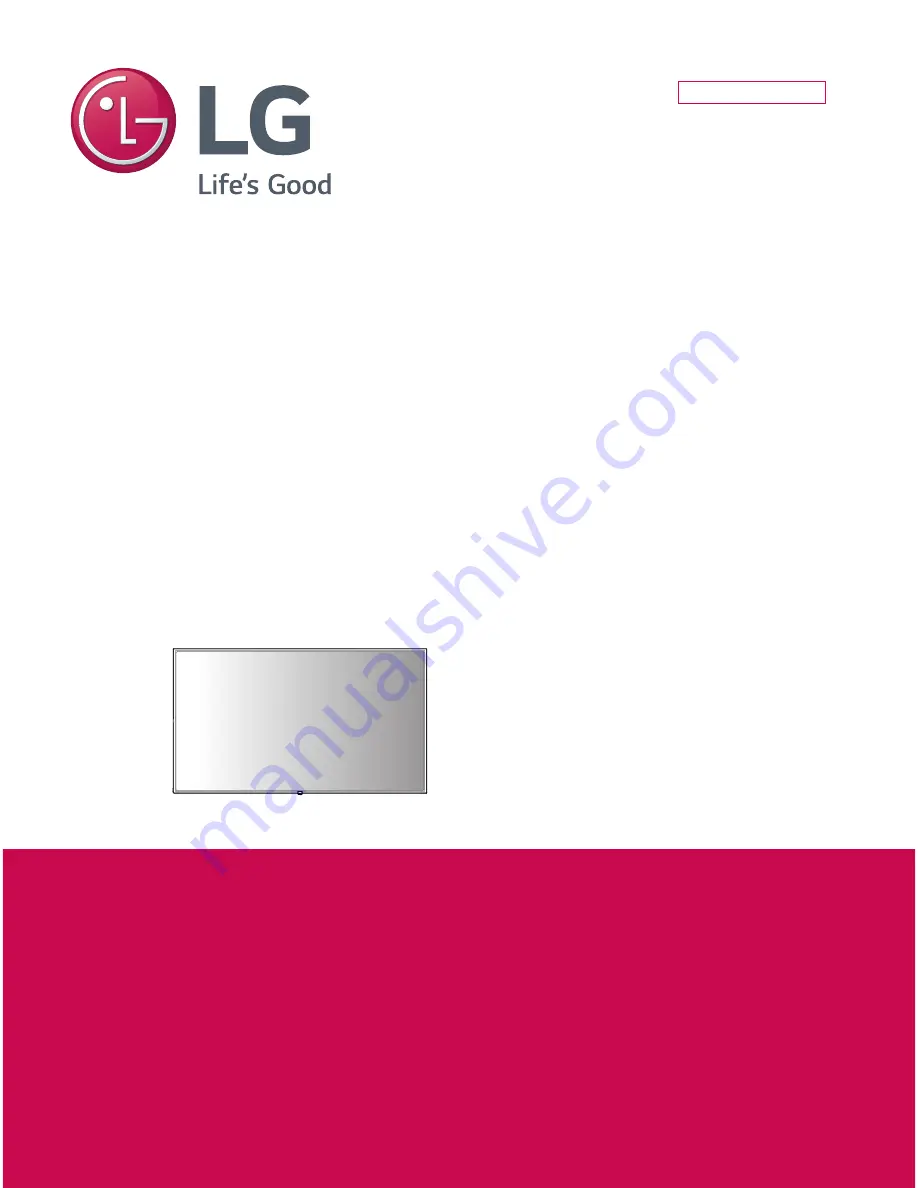 LG 86UH5C Service Manual Download Page 1