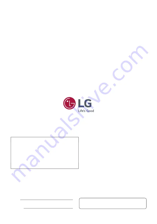 LG 88BH7D Owner'S Manual Download Page 31