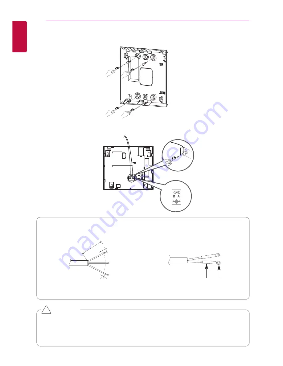 LG AC Ez Touch Скачать руководство пользователя страница 68