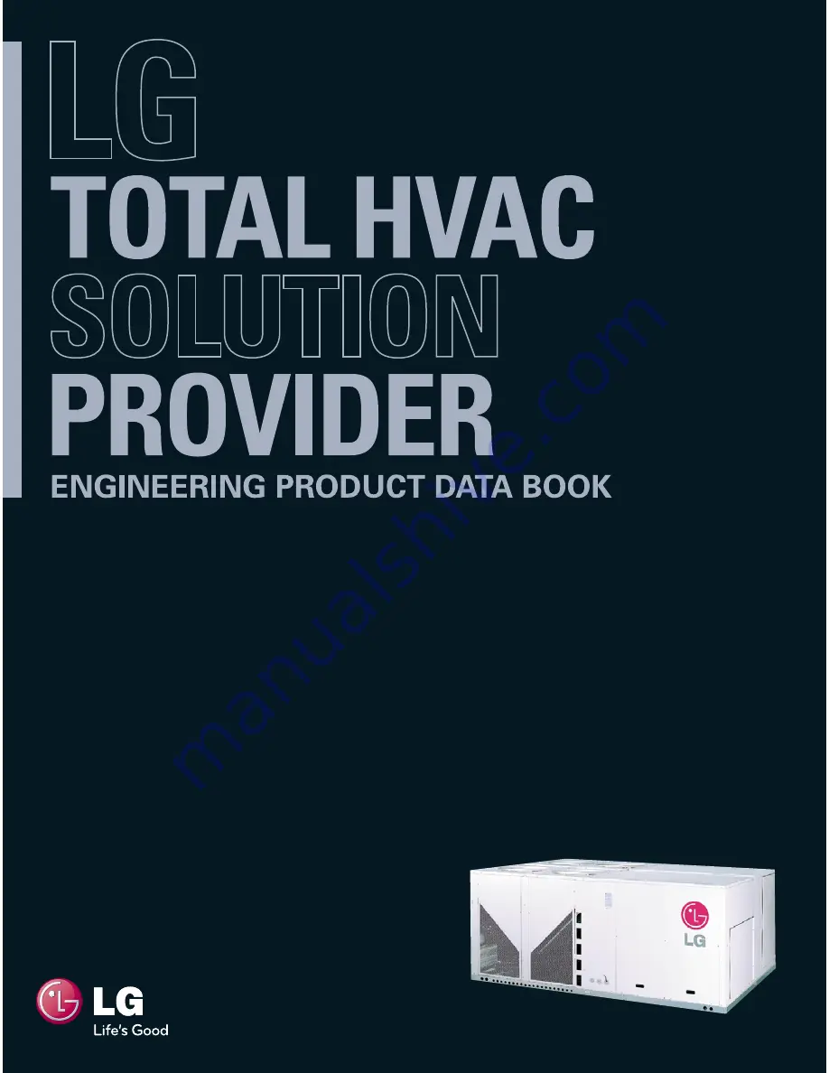 LG AK-H1208C02 Engineering Product Data Book Download Page 1