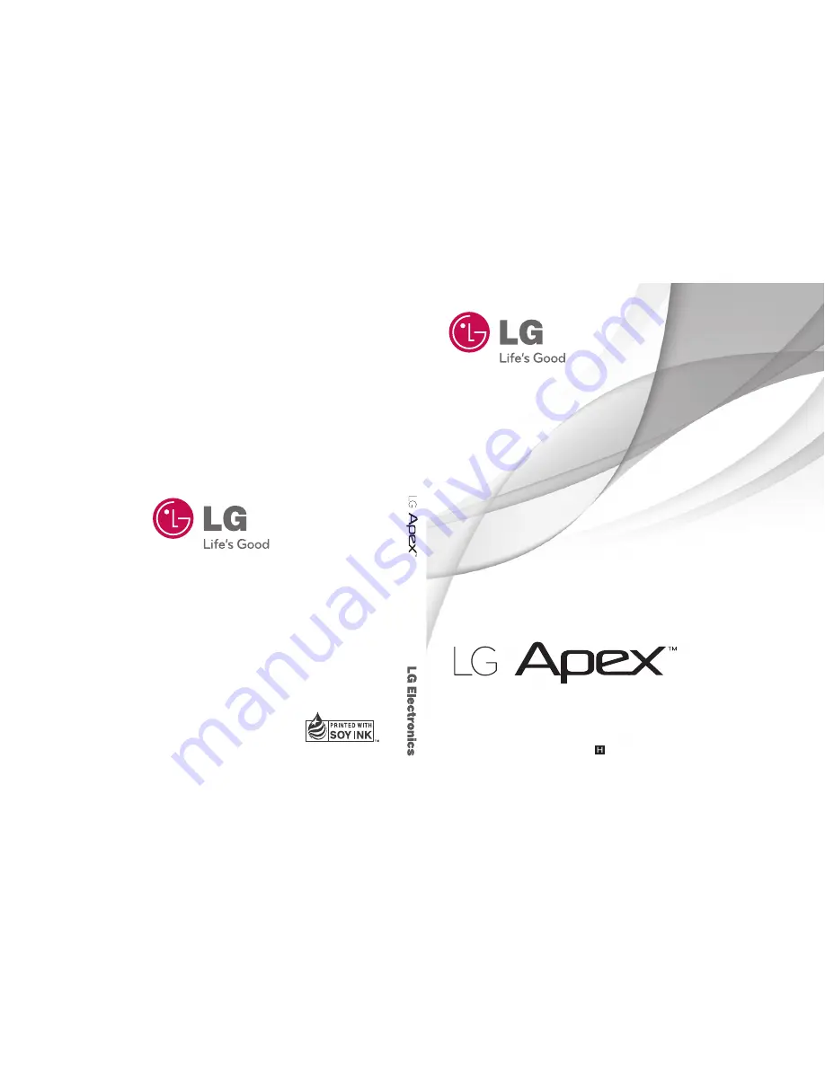 LG Apex Скачать руководство пользователя страница 1