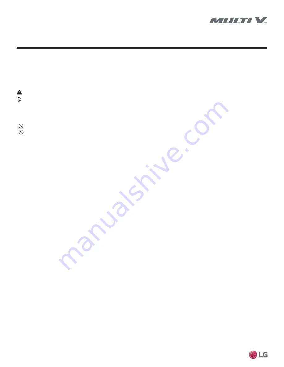 LG ARNU053SBL4 Installation Manual Download Page 12