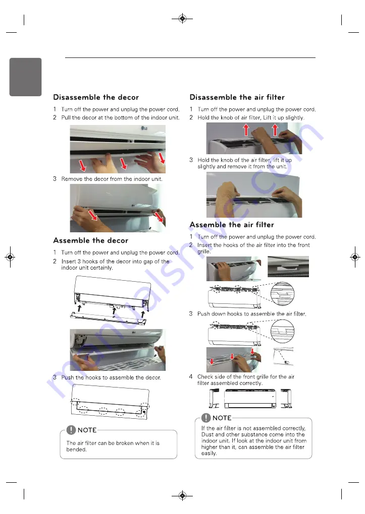 LG ARNU243SCL4 Installation Manual Download Page 18