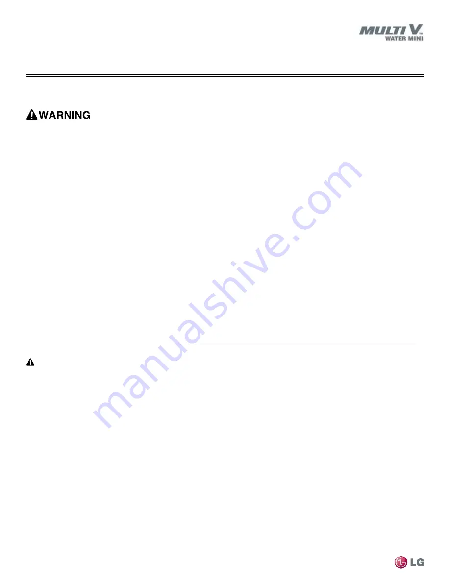 LG ARWN038GA2 Installation Operation & Maintenance Download Page 6