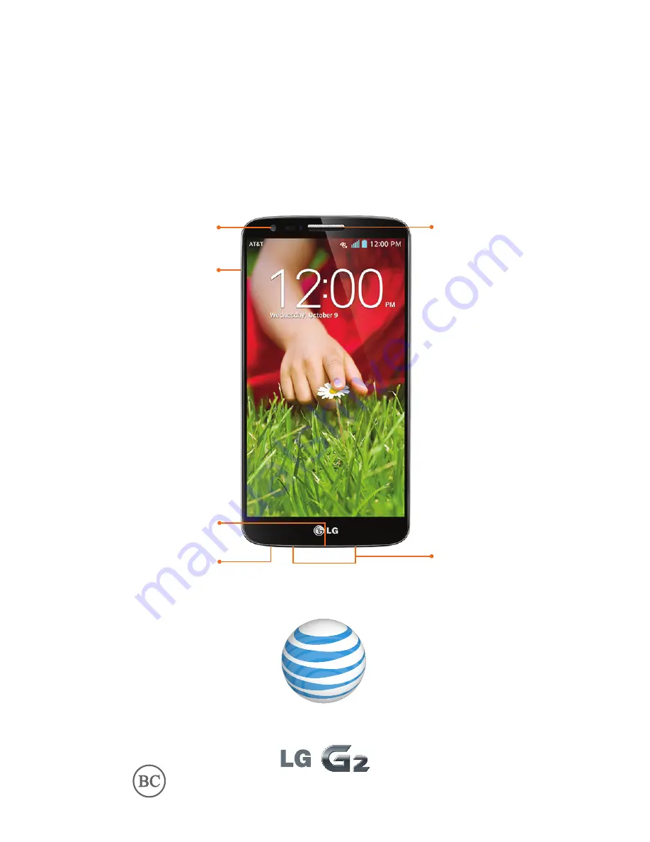 LG AT&T G2 Quick Start Manual Download Page 1