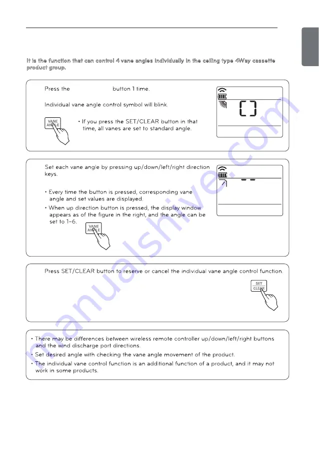 LG AVNQ40GM1A5 Owner'S Manual Download Page 23