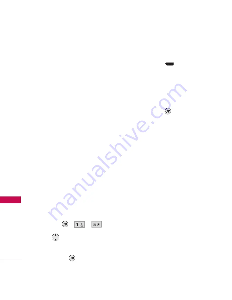 LG AX260 Citrus User Manual Download Page 42