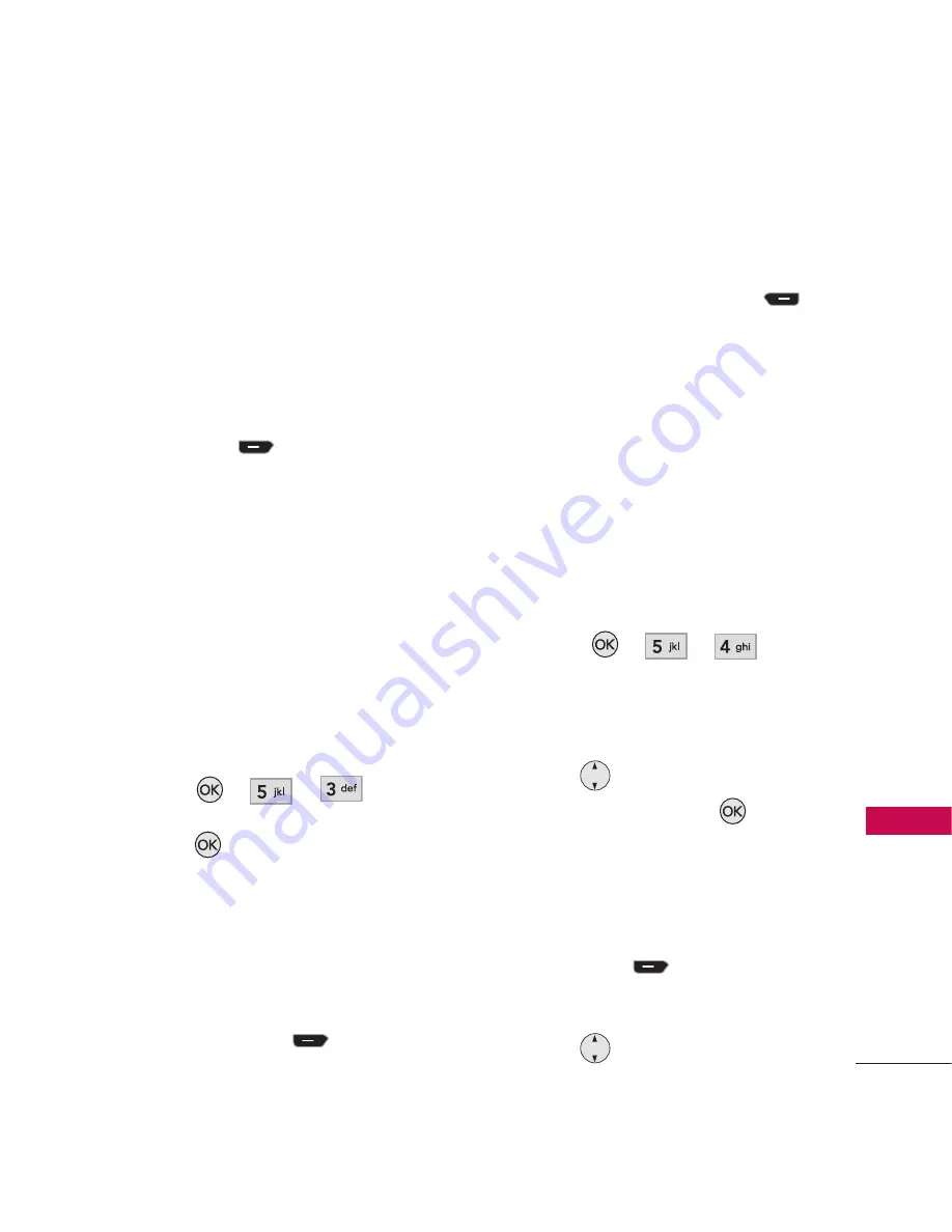 LG AX260 Citrus User Manual Download Page 59