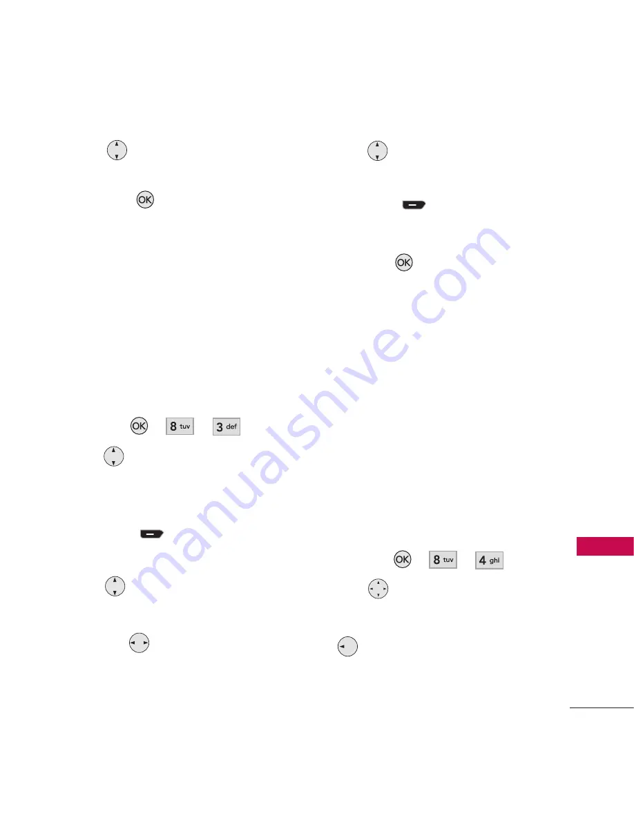 LG AX260 Citrus User Manual Download Page 67