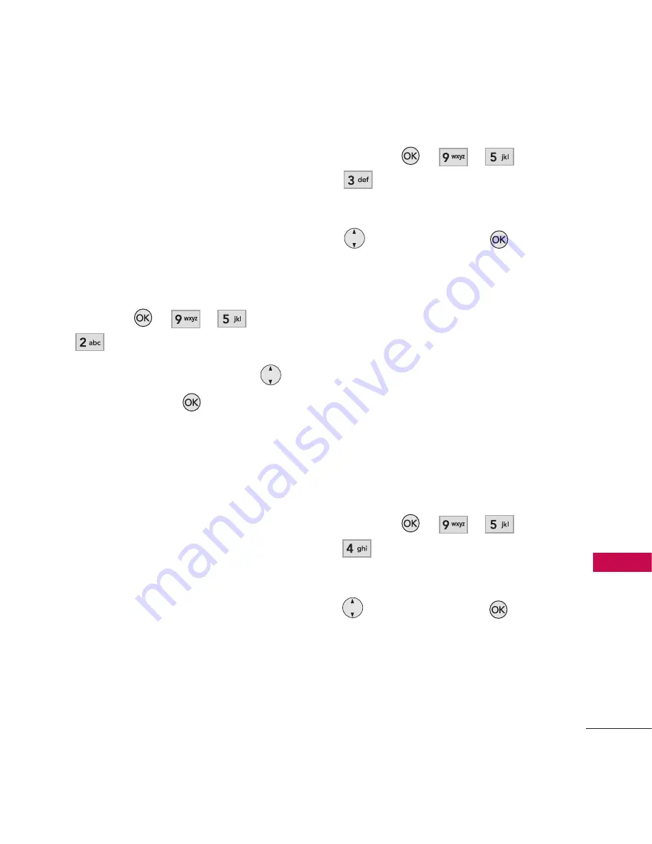 LG AX260 Citrus User Manual Download Page 79