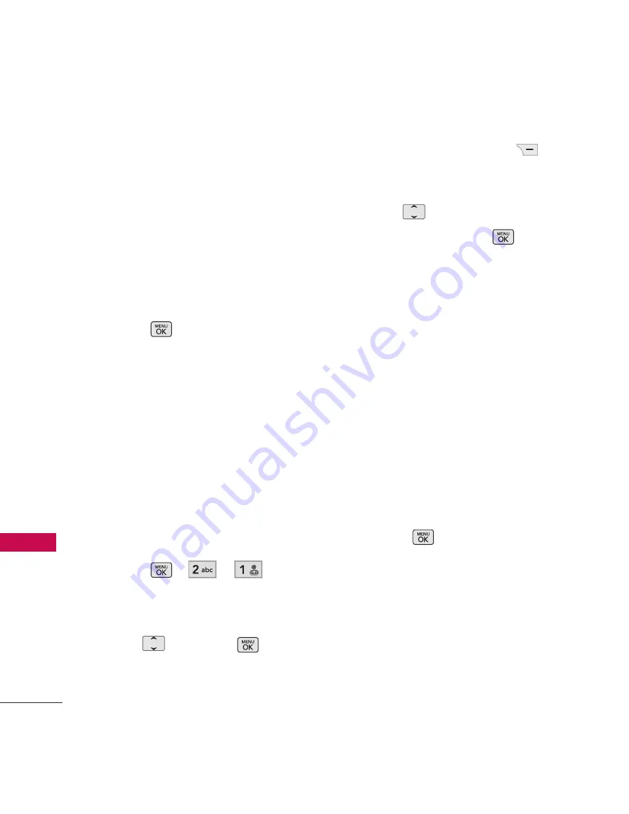 LG Banter User Manual Download Page 44