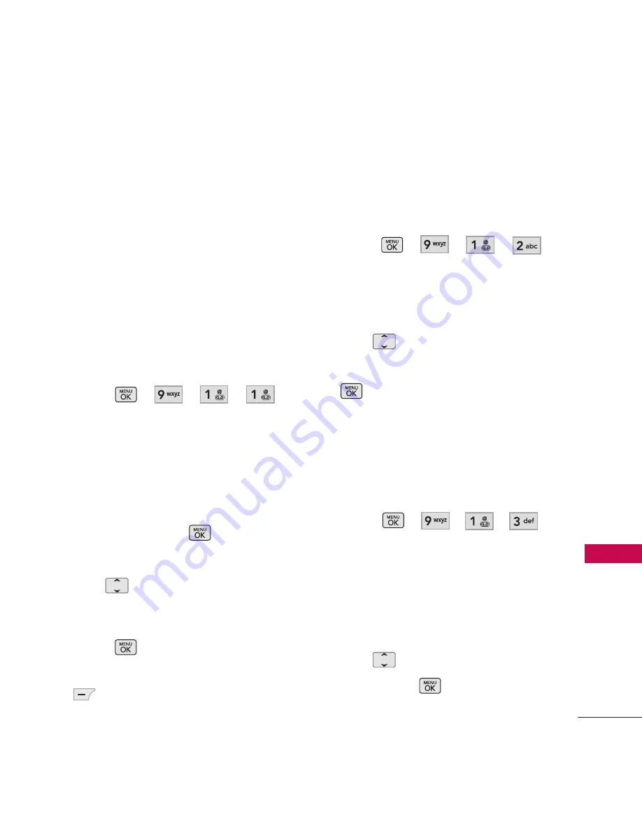 LG Banter User Manual Download Page 73