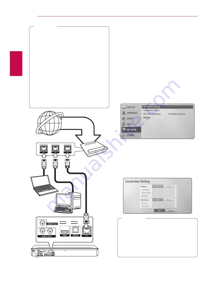 LG BD660 Скачать руководство пользователя страница 20