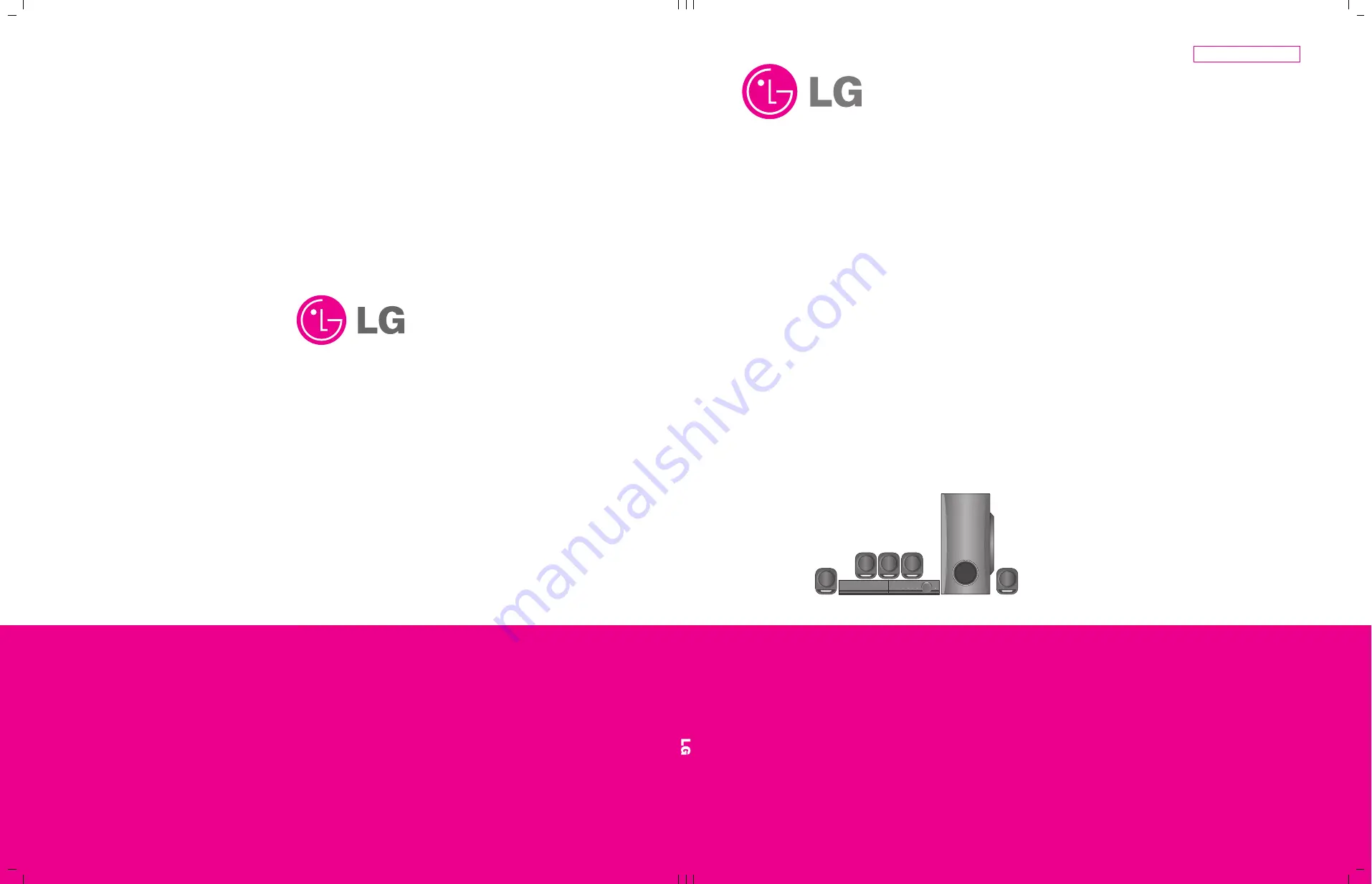 LG BH4120SN Service Manual Download Page 1