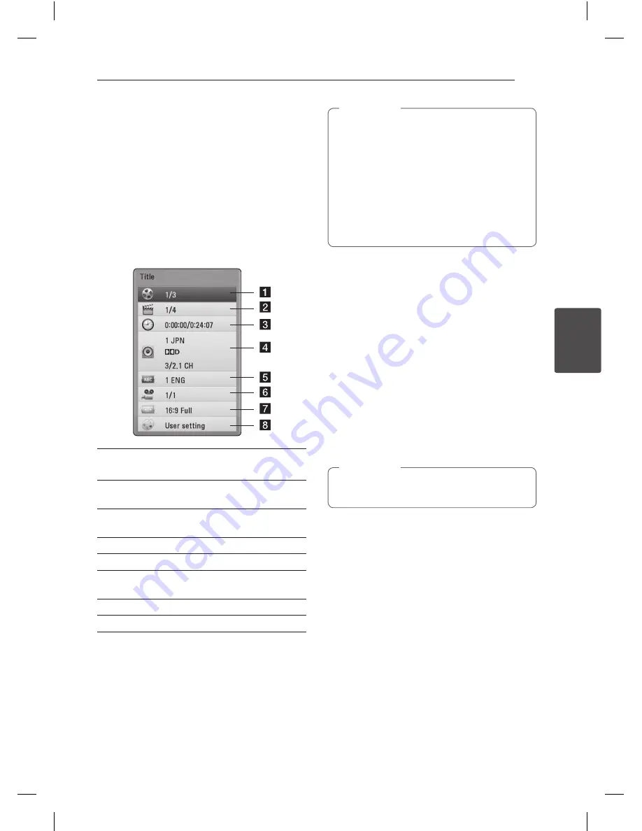 LG BP691B Owner'S Manual Download Page 37