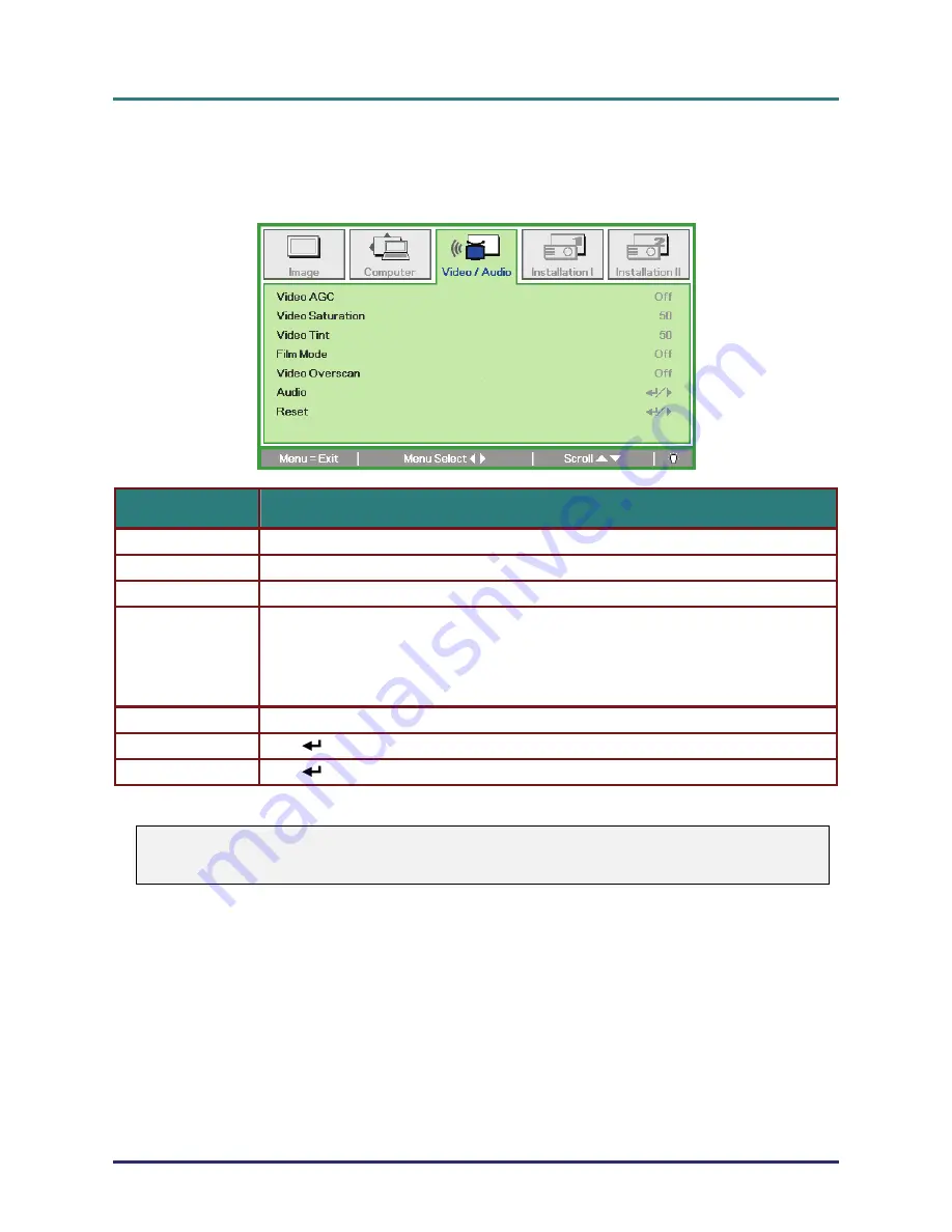 LG BS274 User Manual Download Page 31