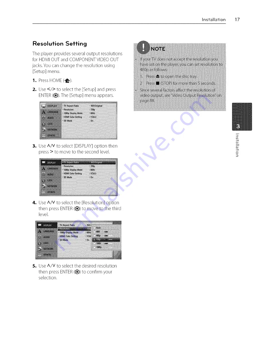 LG BX580 Owner'S Manual Download Page 16