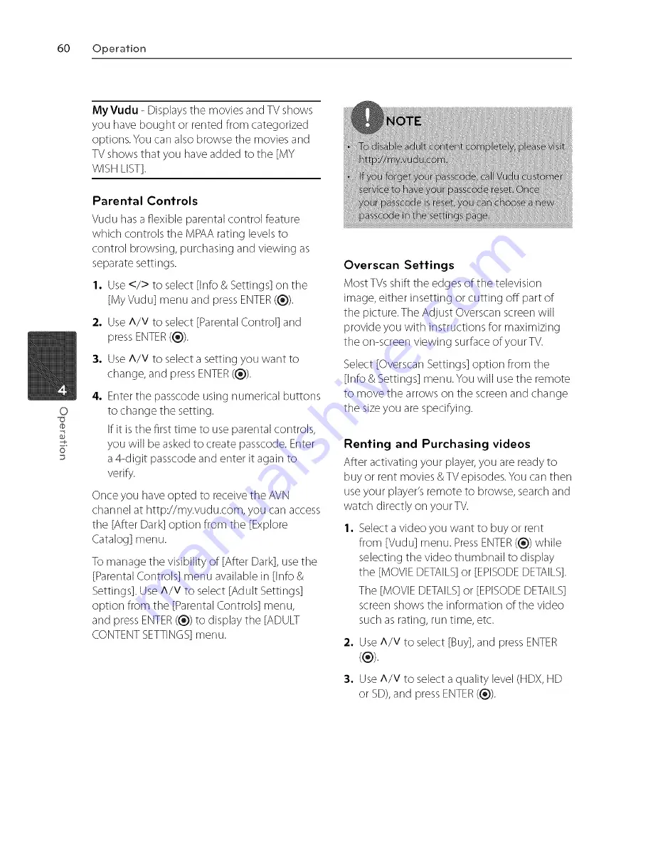 LG BX580 Owner'S Manual Download Page 59