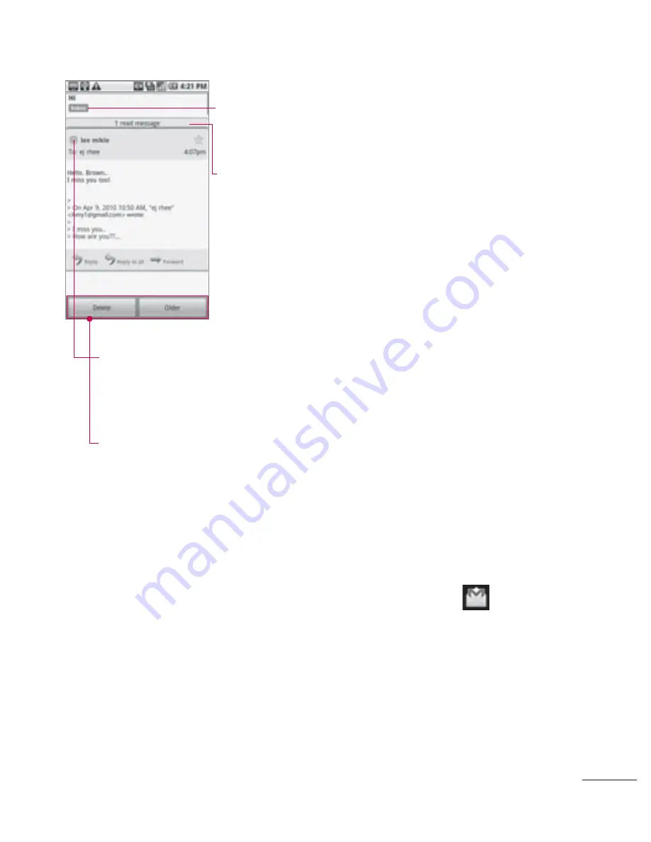 LG C710h User Manual Download Page 91