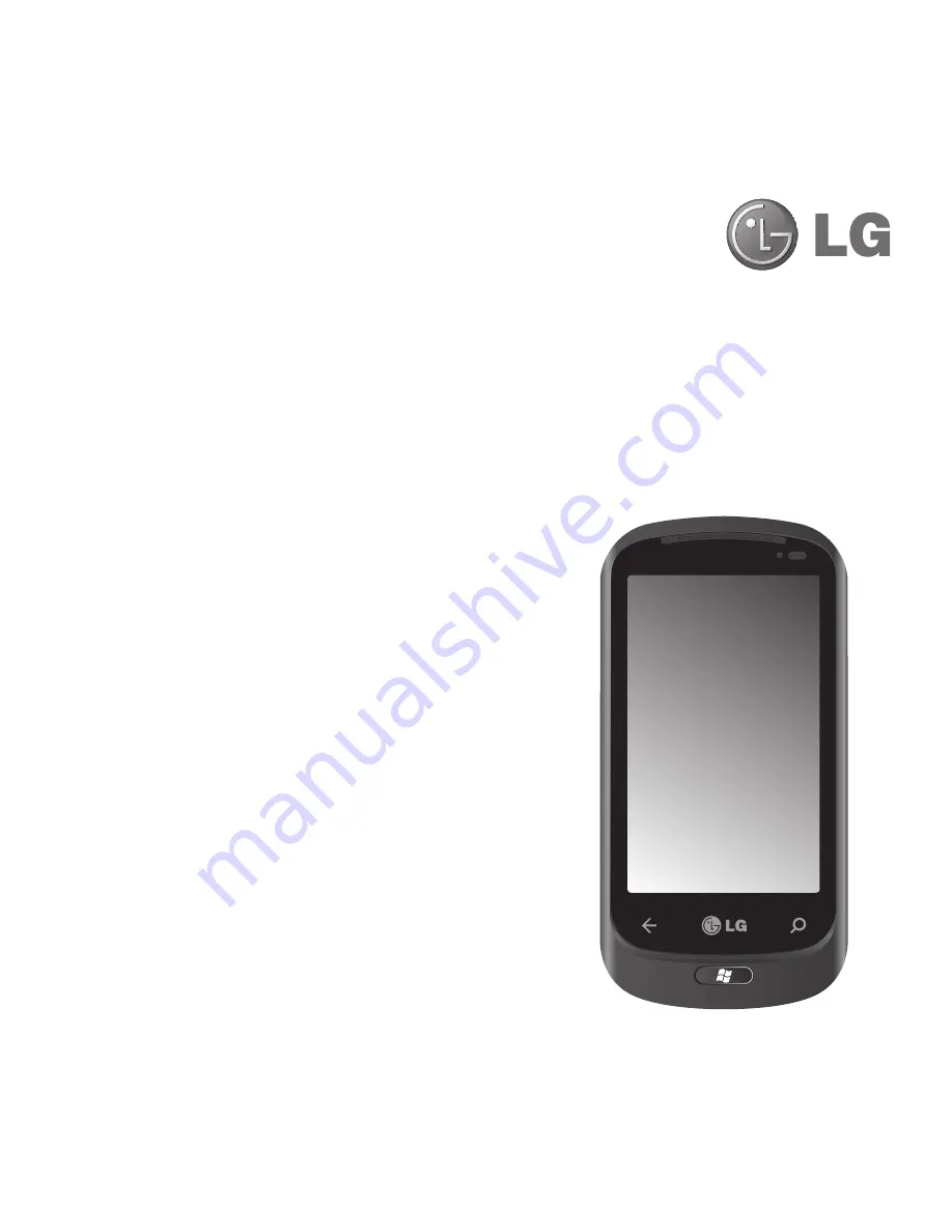 LG C900k Owner'S Manual Download Page 3