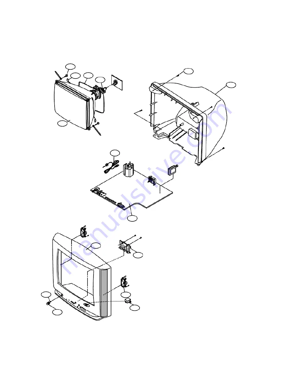 LG CF-1420F60K Service Manual Download Page 23