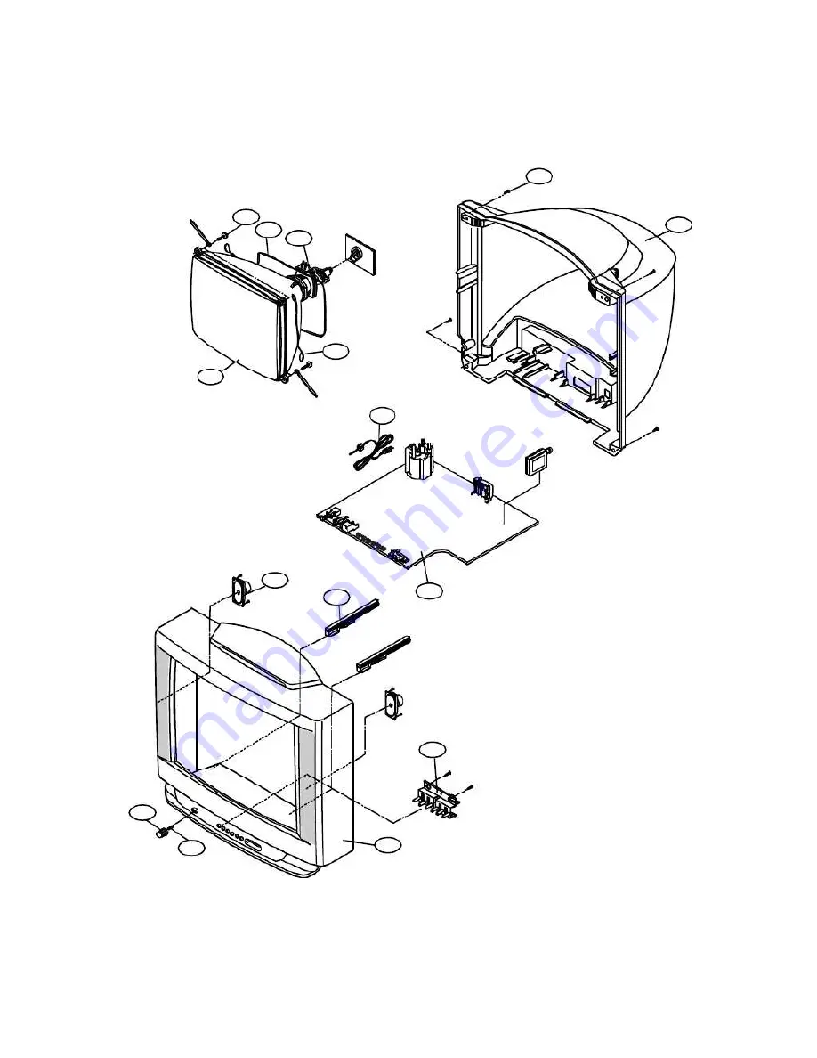 LG CF-1420F60K Service Manual Download Page 31