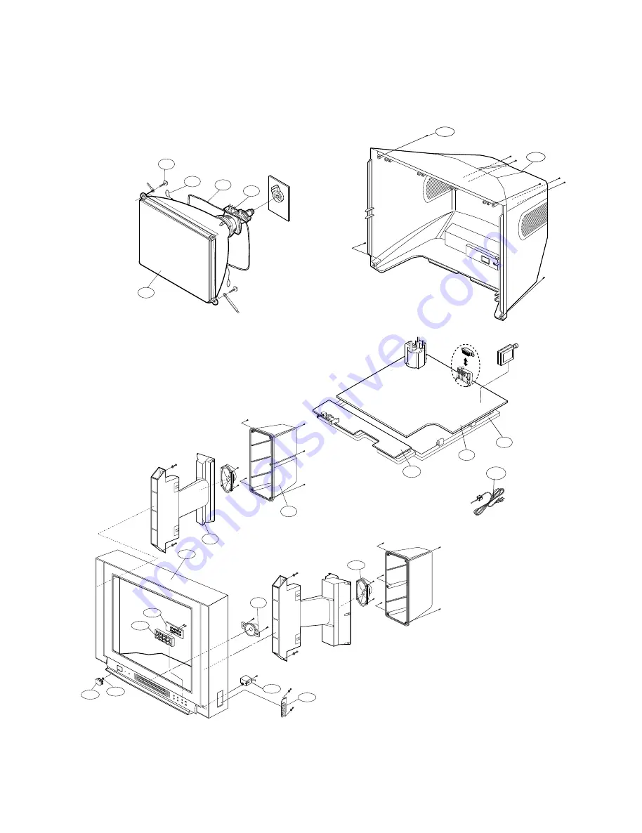 LG CF-21Q21KE Service Manual Download Page 22