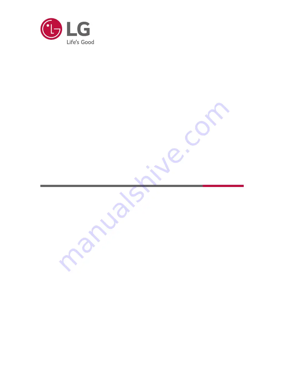 LG CineBeam Laser Owner'S Manual Download Page 1