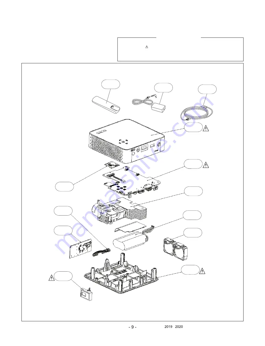 LG CineBeam PH30N Service Manual Download Page 9