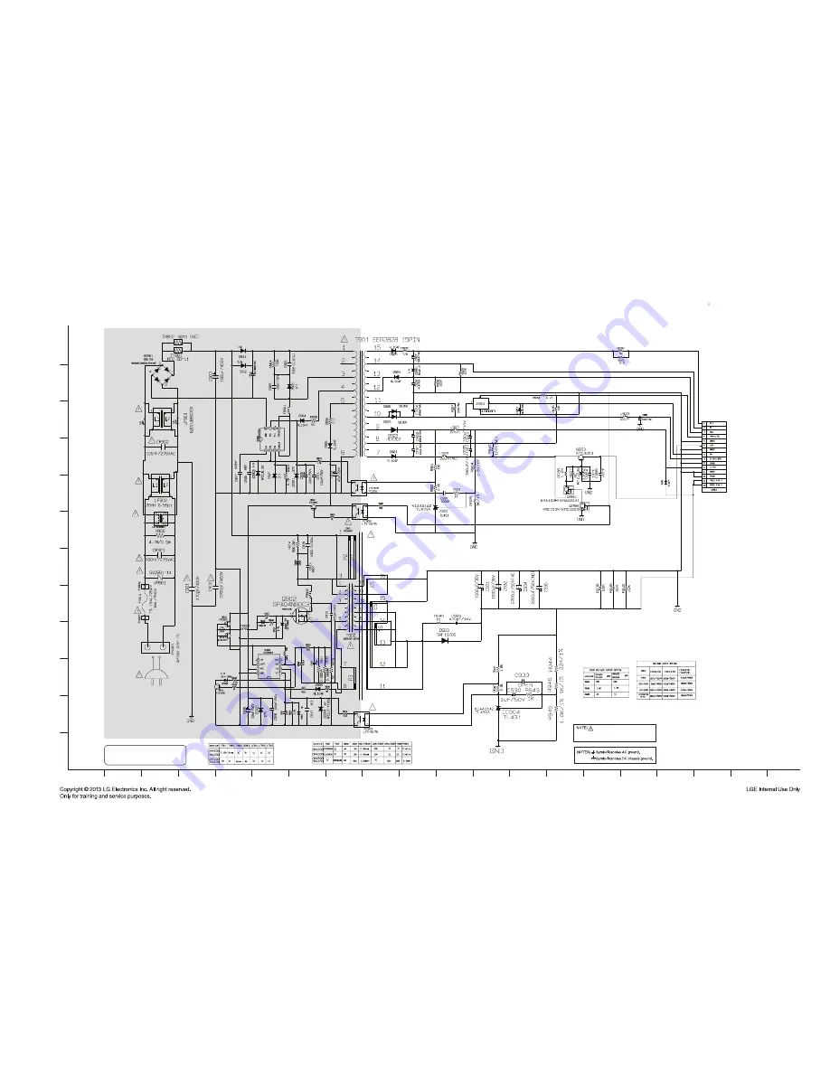 LG CM4330 Service Manual Download Page 58