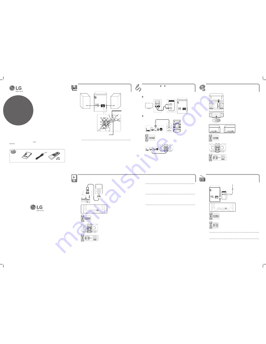 LG CM4350P Скачать руководство пользователя страница 1