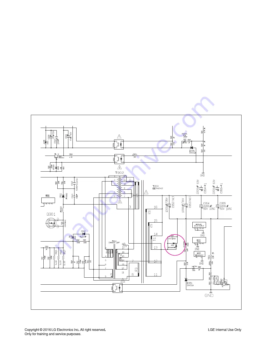 LG CM5660 Service Manual Download Page 20