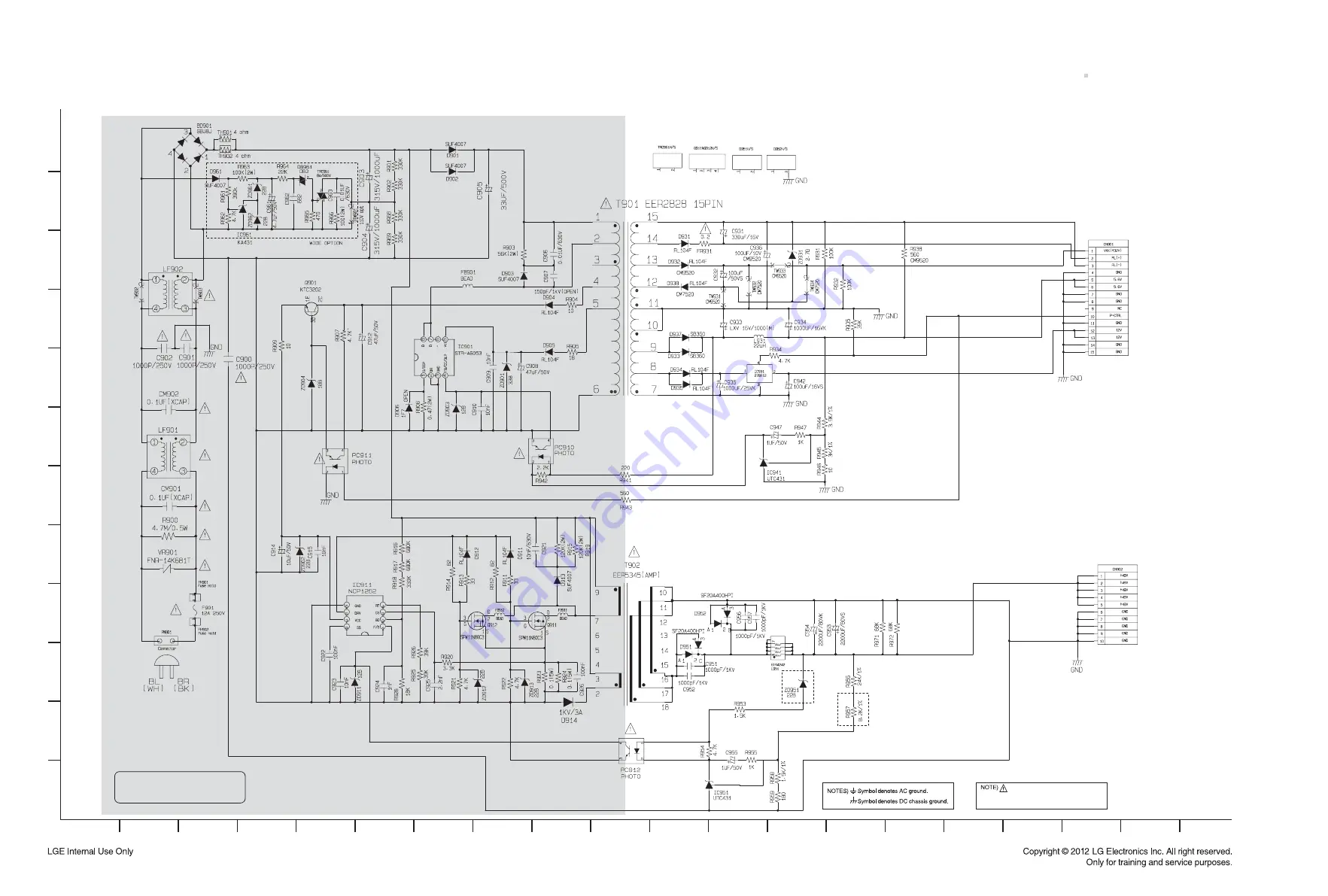 LG CM7420 Service Manual Download Page 69