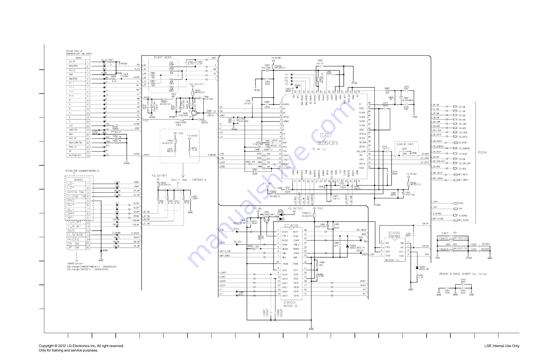 LG CM7420 Скачать руководство пользователя страница 74