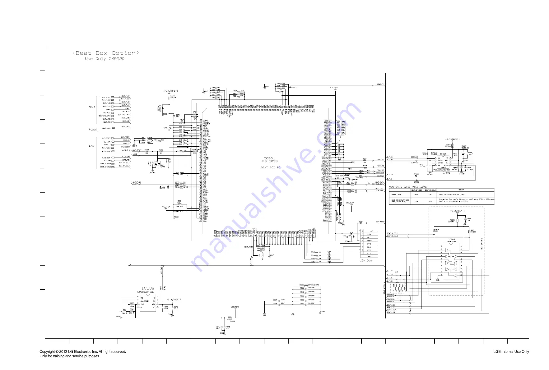 LG CM7420 Service Manual Download Page 76